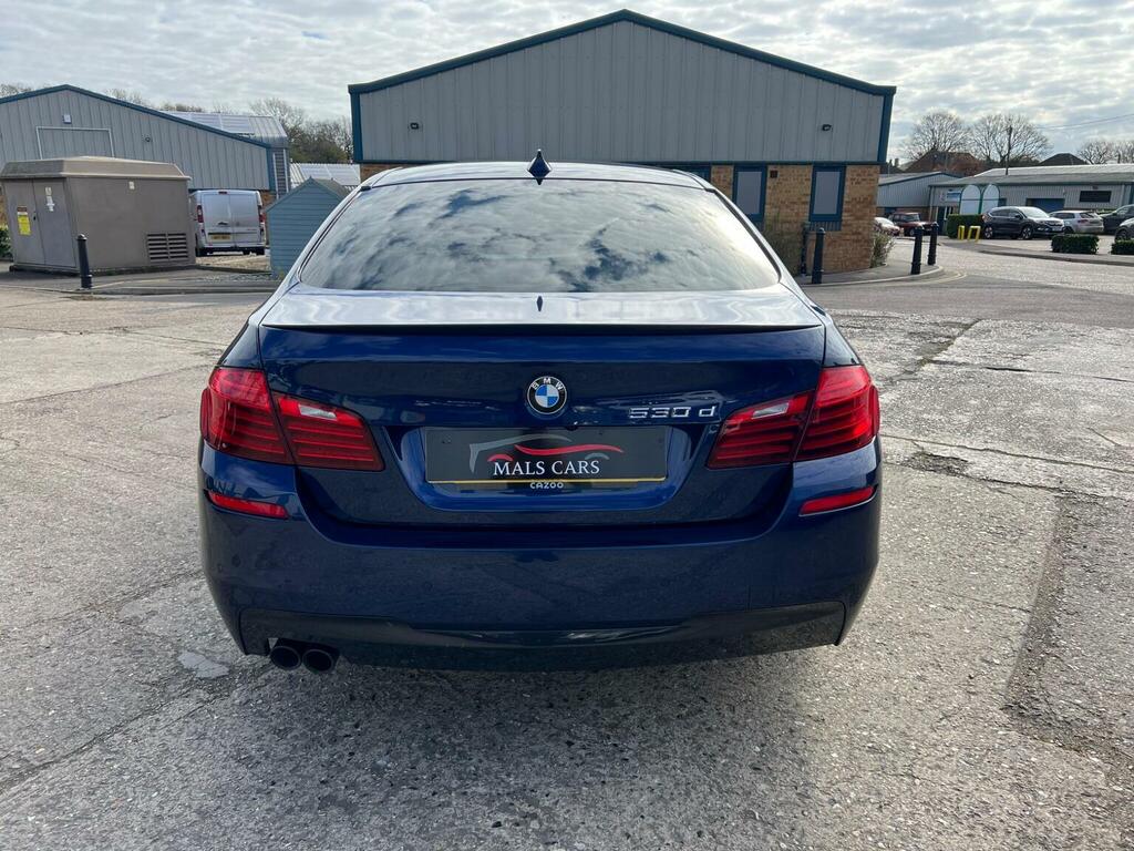 BMW 5 Series Saloon 3.0 530D M Sport Euro 6 Ss 201 VX66OFJ Blue #6