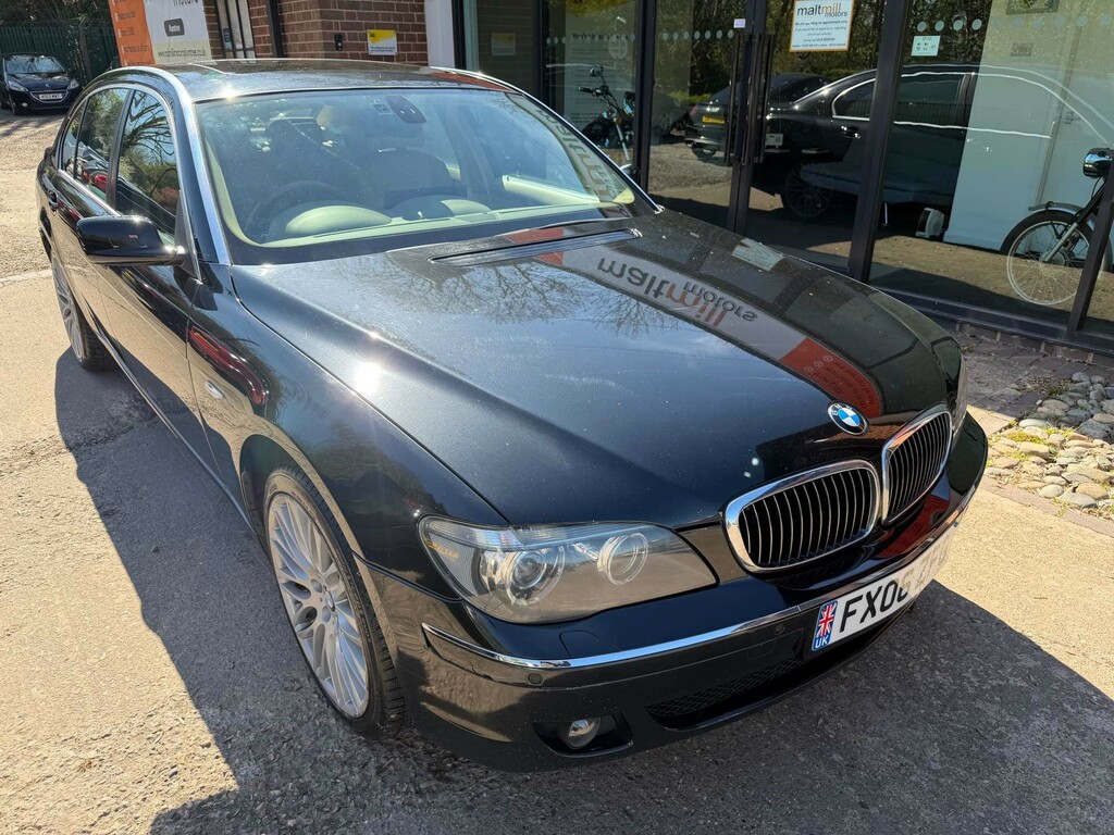BMW 7 Series Auto Black #5