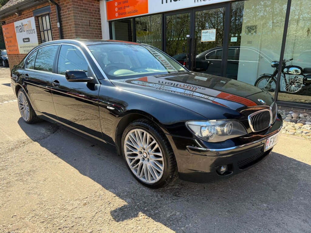 BMW 7 Series Auto Black #6