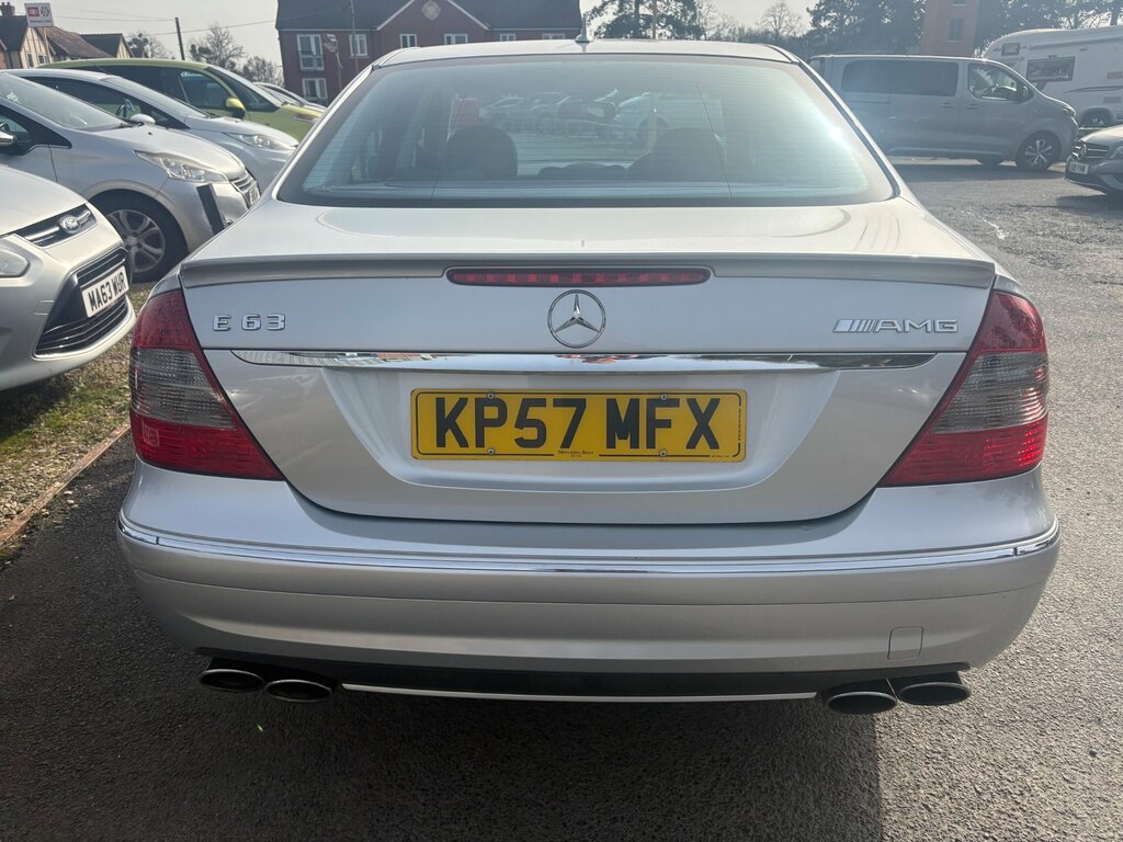 Mercedes-Benz E Class 6.2 E63 Amg Saloon G-tronic 341 Gkm, Silver #4