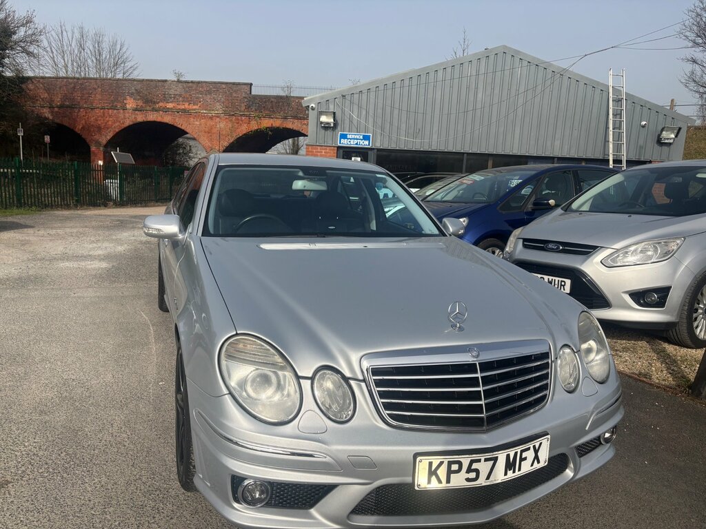 Mercedes-Benz E Class 6.2 E63 Amg Saloon G-tronic 341 Gkm, Silver