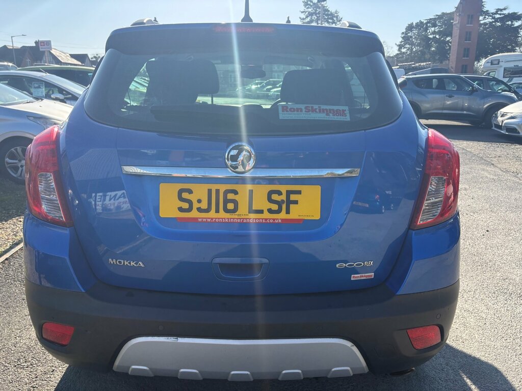 Vauxhall Mokka 1.6 Cdti Ecoflex Exclusiv Suv 2W SJ16LSF Blue #3