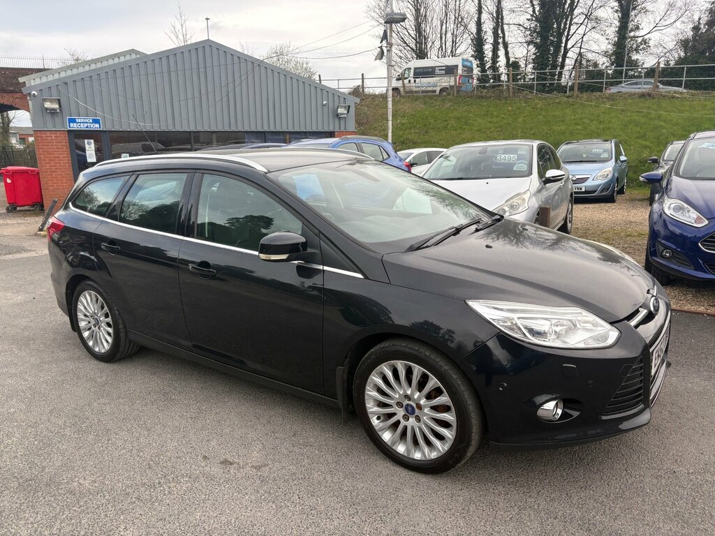 Ford Focus 1.0T Ecoboost Titanium X Estate EK62BNN Black #2