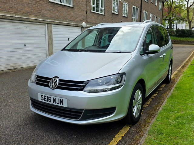 Volkswagen Sharan Tdi Bluemotion Tech Se Silver #3