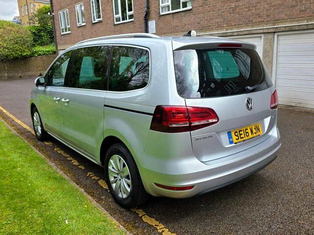 Volkswagen Sharan Tdi Bluemotion Tech Se Silver #5