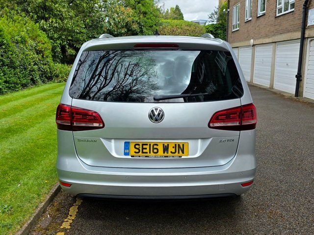 Volkswagen Sharan Tdi Bluemotion Tech Se Silver #6
