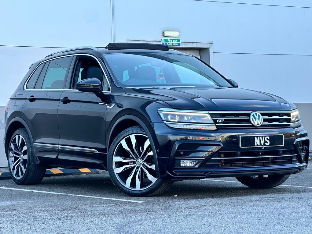 Volkswagen Tiguan Suv 2.0 Tdi R-line Tech Dsg 4Motion Euro 6 Ss 5 AJ19KRN Black #5