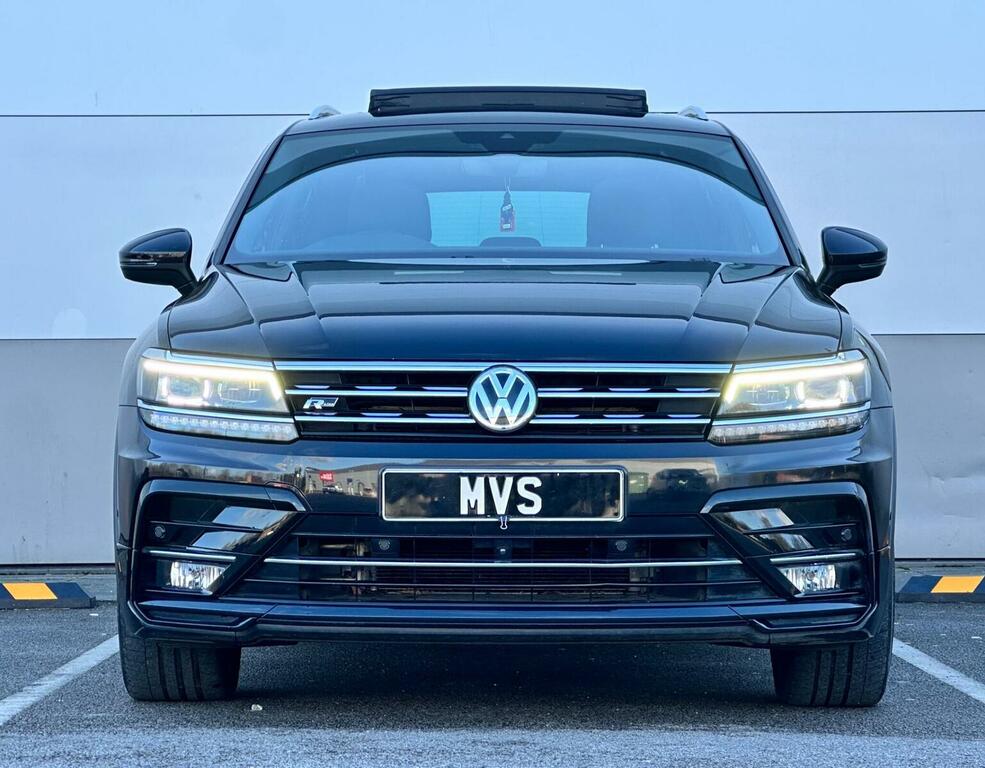 Volkswagen Tiguan Suv 2.0 Tdi R-line Tech Dsg 4Motion Euro 6 Ss 5 AJ19KRN Black #2