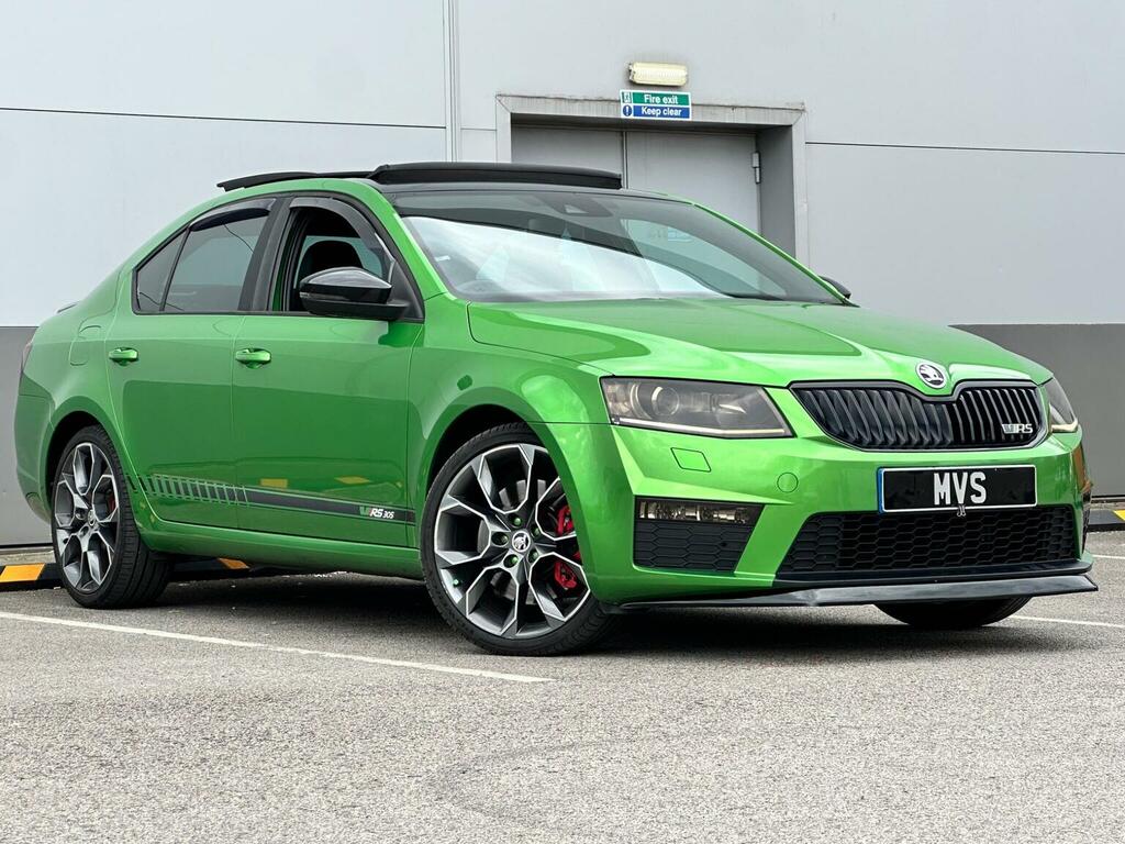 Skoda Octavia Hatchback 2.0 Tfsi Vrs Euro 6 Ss 201515 Green #5
