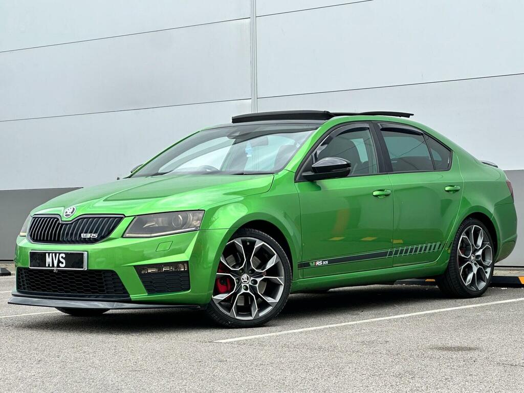 Skoda Octavia Hatchback 2.0 Tfsi Vrs Euro 6 Ss 201515 Green #4