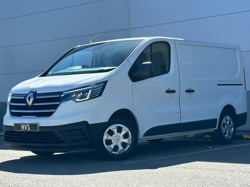 Renault Trafic Panel Van 2.0 Dci Blue Sl28 Business L1 H1 Euro 6 FP72UEW White #6