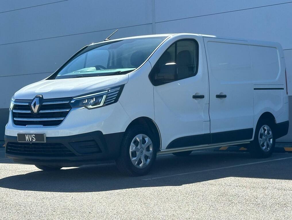 Renault Trafic Panel Van 2.0 Dci Blue Sl28 Business L1 H1 Euro 6 FP72UEW White #4