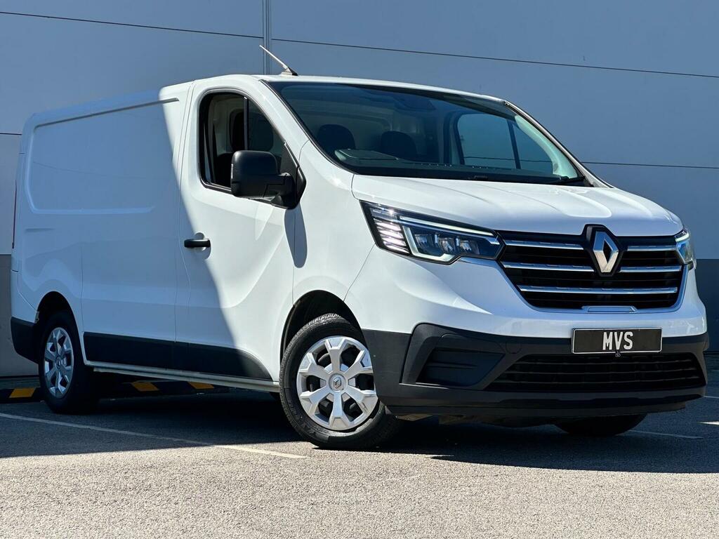 Renault Trafic Panel Van 2.0 Dci Blue Sl28 Business L1 H1 Euro 6 FP72UEW White #3
