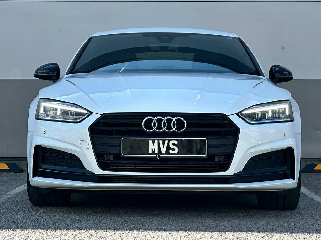 Audi A5 Hatchback 2.0 Tfsi 35 Black Edition Sportback S Tr WV19NCO White #2