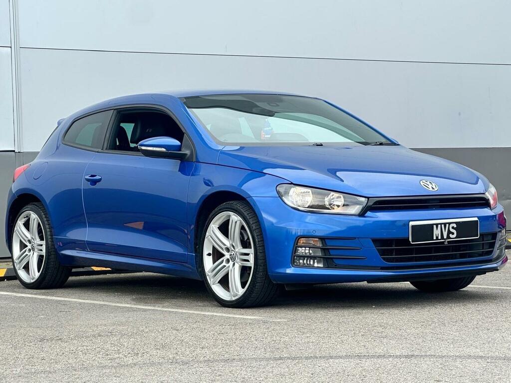 Volkswagen Scirocco Hatchback 2.0 Tdi R-line Dsg Euro 6 Ss 201 Blue