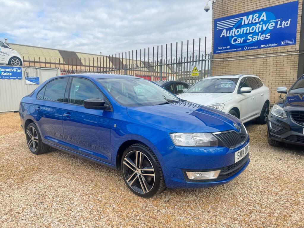 Skoda Rapid Hatchback 1.2 Tsi Sport Euro 5 201414 Blue #2