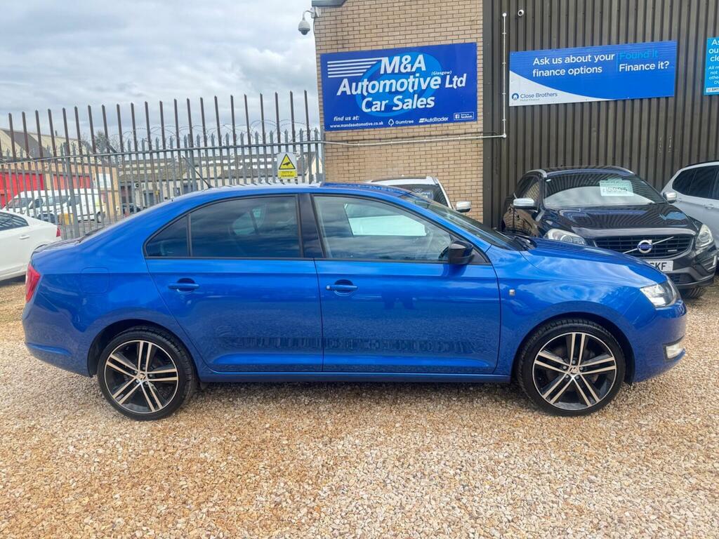 Skoda Rapid Hatchback 1.2 Tsi Sport Euro 5 201414 Blue #5