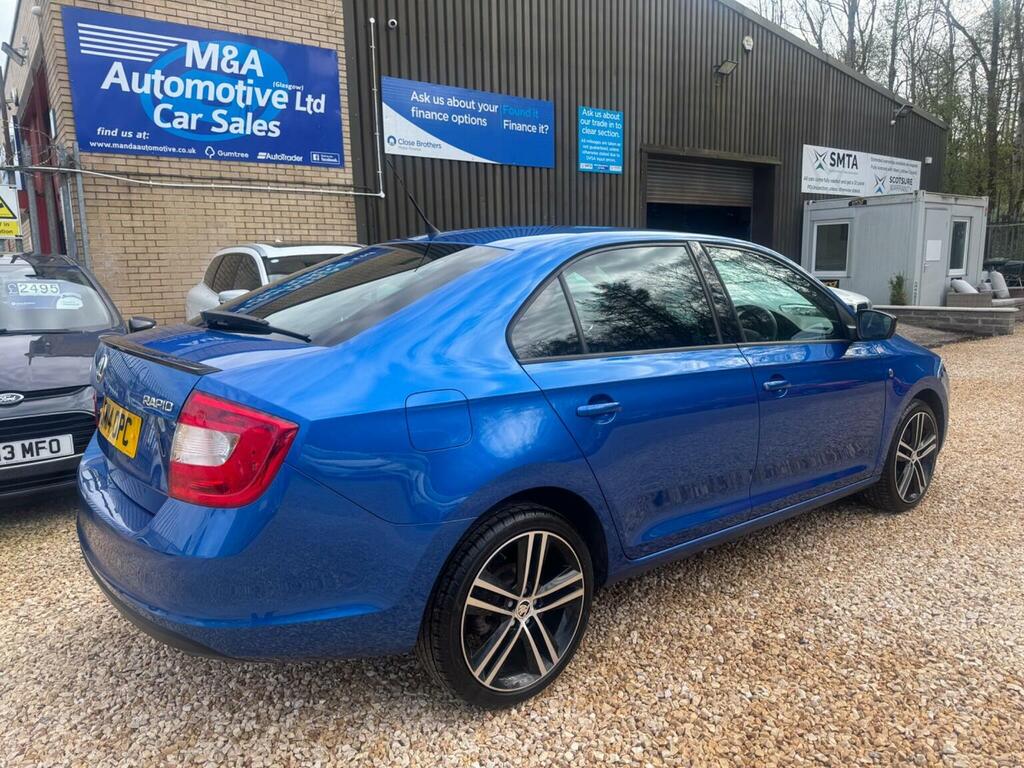 Skoda Rapid Hatchback 1.2 Tsi Sport Euro 5 201414 Blue #3