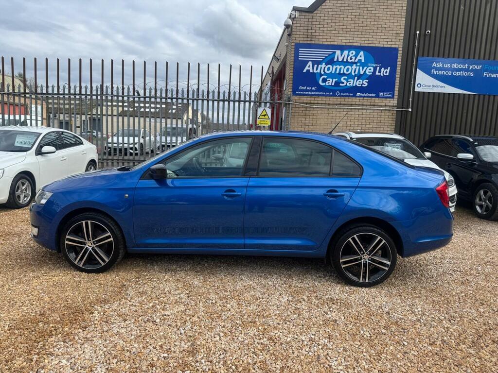 Skoda Rapid Hatchback 1.2 Tsi Sport Euro 5 201414 Blue #6