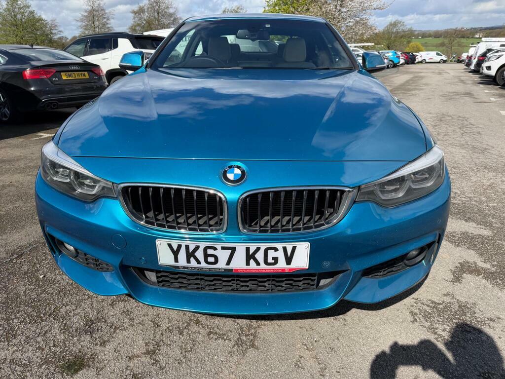 BMW 4 Series 3.0 430D M Sport Euro 6 S S YK67KGV Blue #2