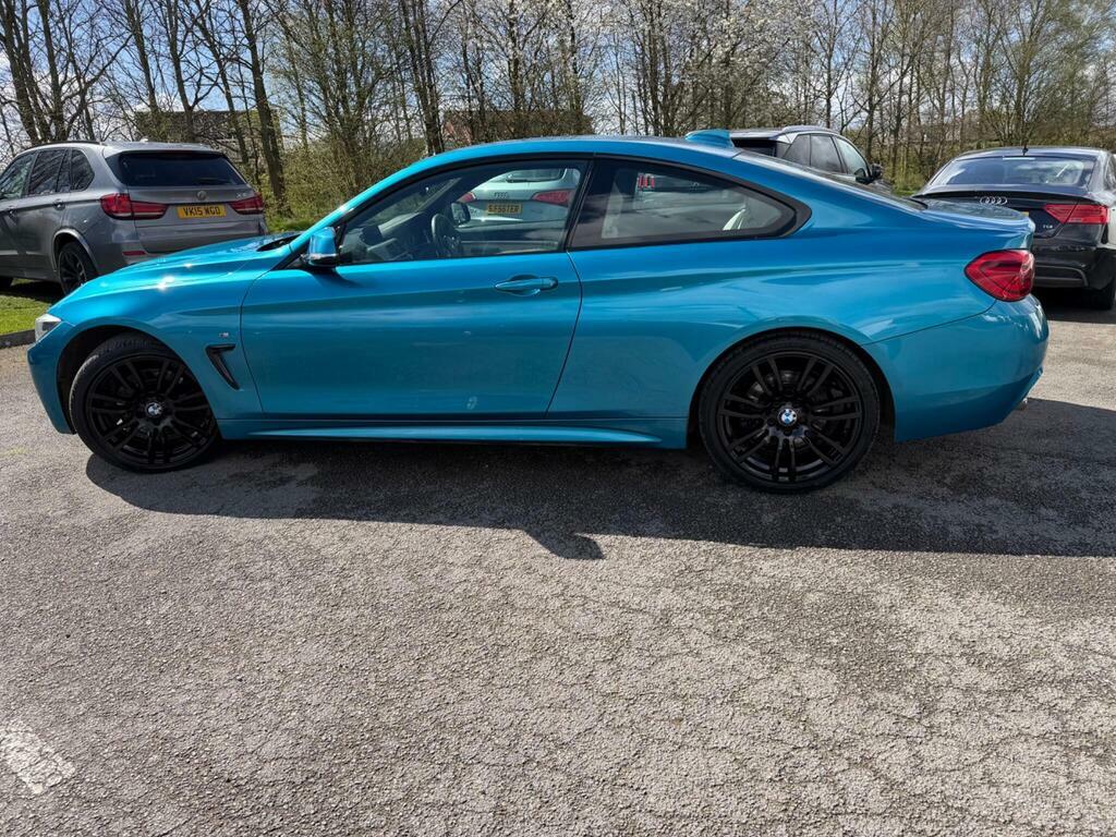 BMW 4 Series 3.0 430D M Sport Euro 6 S S YK67KGV Blue #6