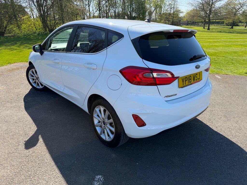 Ford Fiesta 1.0T Ecoboost Titanium Euro 6 S S YP18WSJ White #4