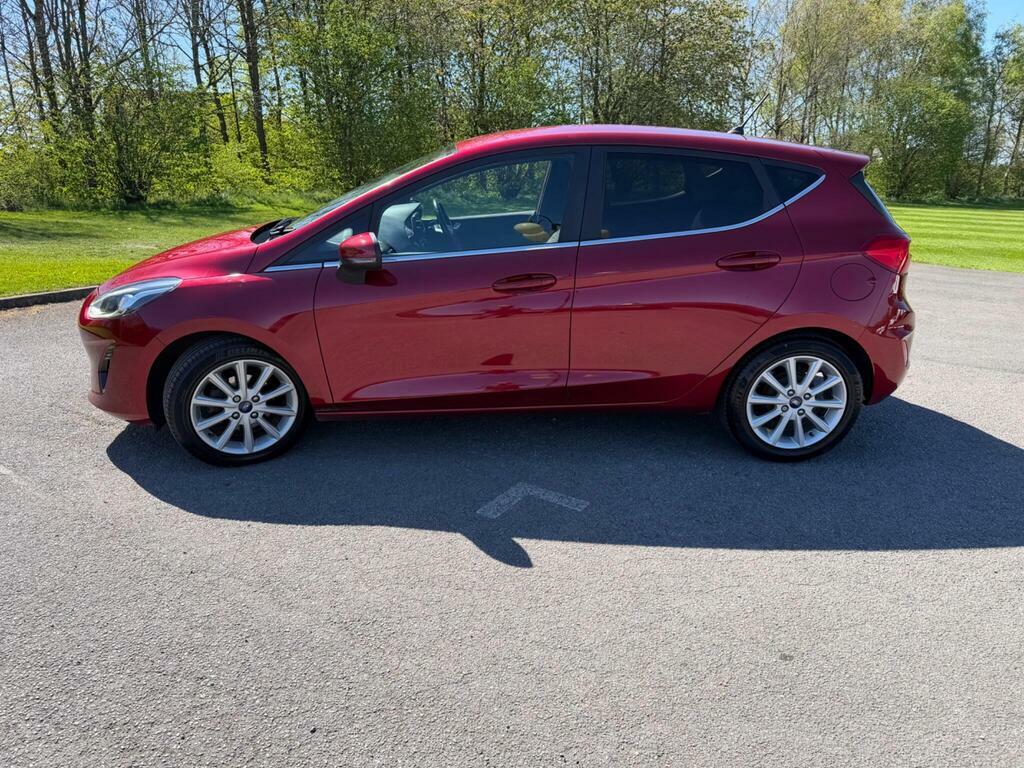 Ford Fiesta 1.0T Ecoboost Titanium Euro 6 S S AK67EWV Red #6