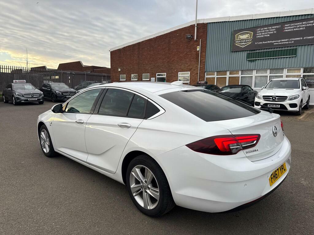 Vauxhall Insignia 1.6 Turbo D Ecotec Elite Nav Grand Sport Euro 6 S FH67YPL White #5