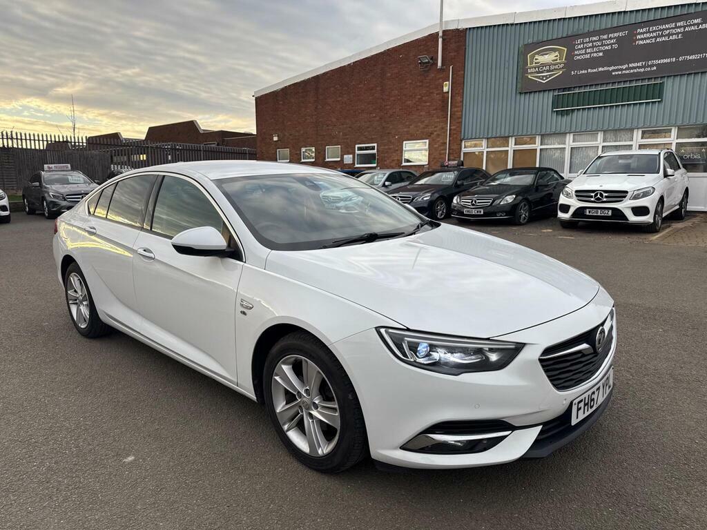 Vauxhall Insignia 1.6 Turbo D Ecotec Elite Nav Grand Sport Euro 6 S White