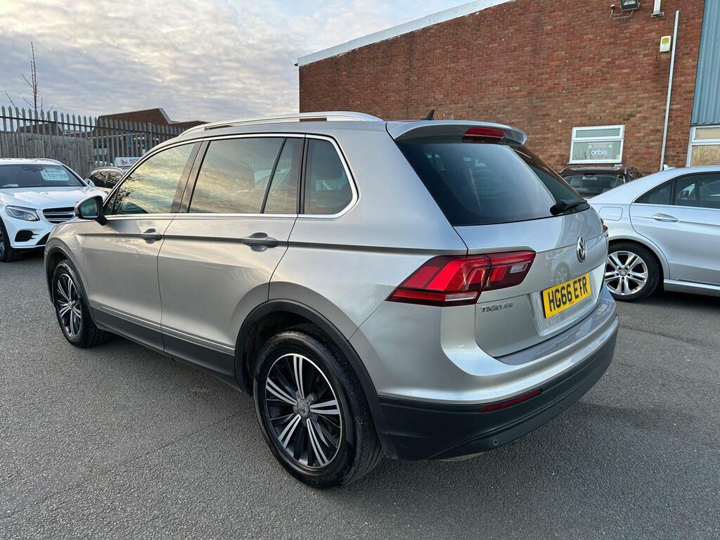 Volkswagen Tiguan 2.0 Tdi Bluemotion Tech Se Navigation Euro 6 S S HG66ETR Silver #2