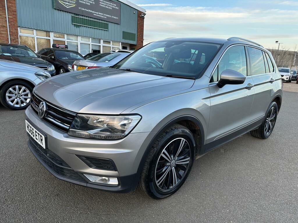 Volkswagen Tiguan 2.0 Tdi Bluemotion Tech Se Navigation Euro 6 S S HG66ETR Silver #4
