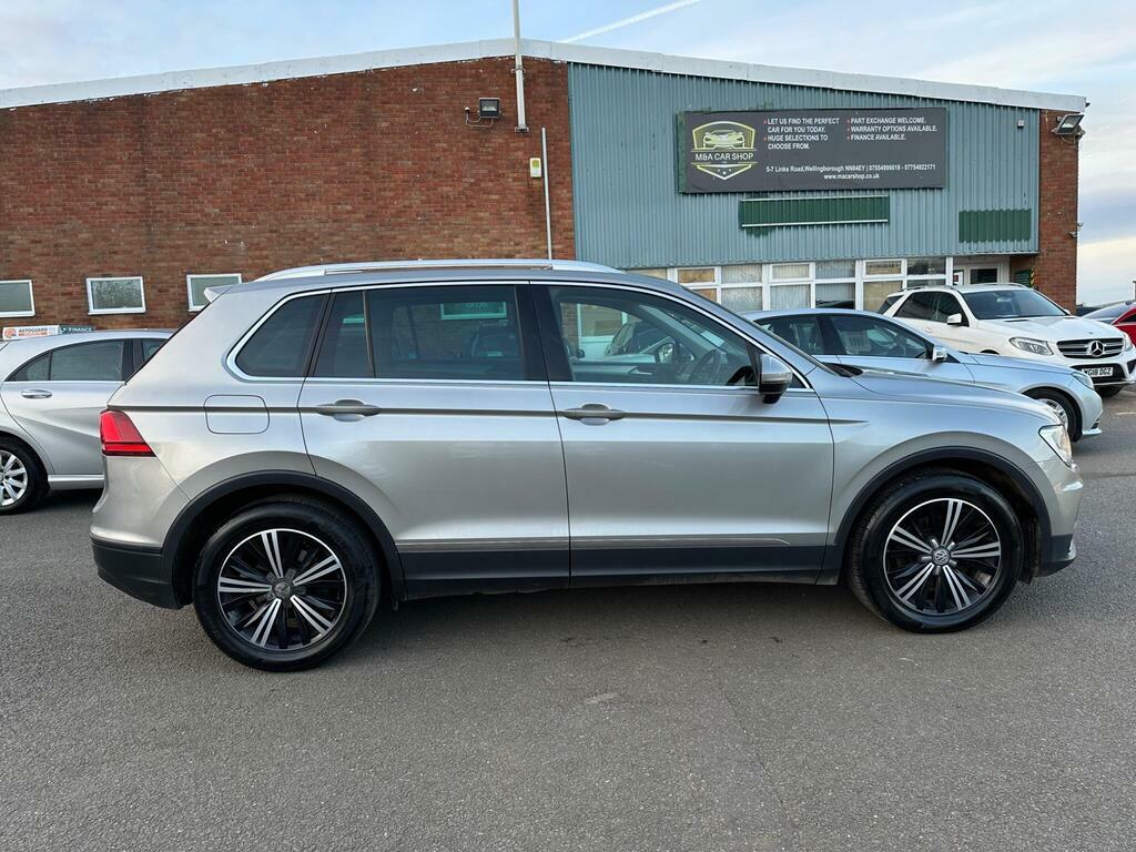 Volkswagen Tiguan 2.0 Tdi Bluemotion Tech Se Navigation Euro 6 S S HG66ETR Silver #5