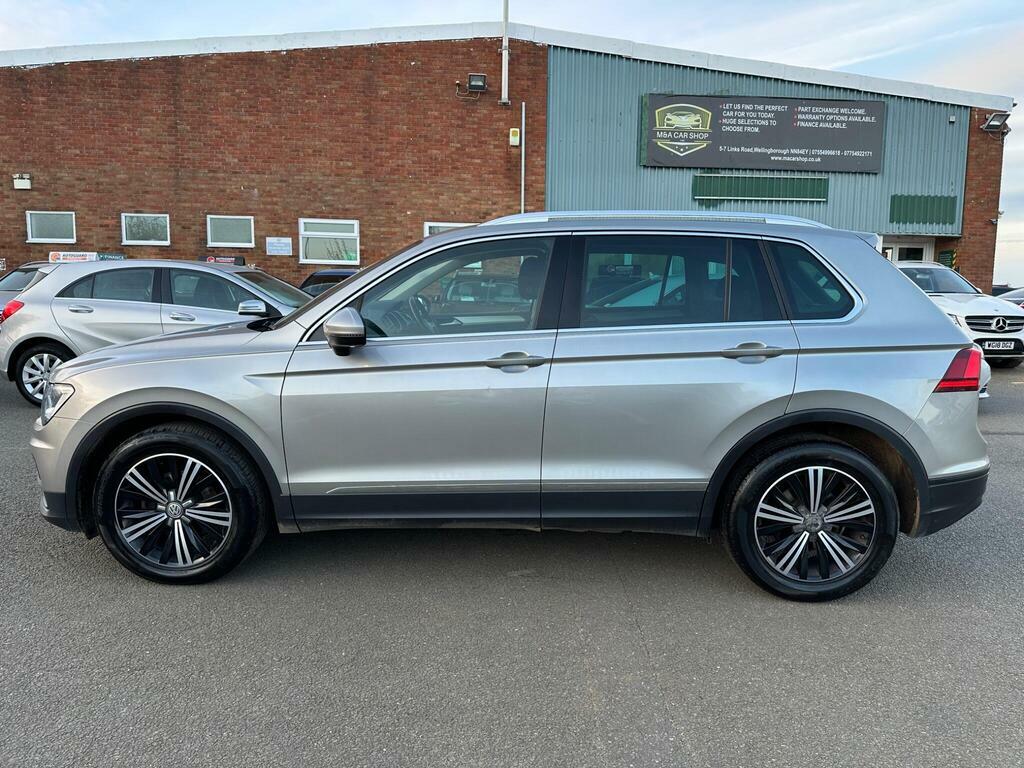 Volkswagen Tiguan 2.0 Tdi Bluemotion Tech Se Navigation Euro 6 S S HG66ETR Silver #3