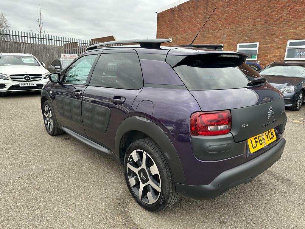 Citroen C4 Cactus 1.6 Bluehdi Flair Euro 6 LF66YCN Purple #3