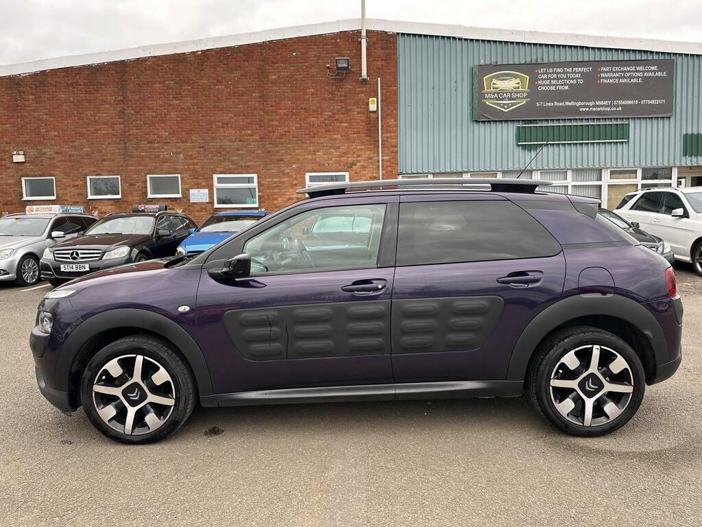 Citroen C4 Cactus 1.6 Bluehdi Flair Euro 6 LF66YCN Purple #4
