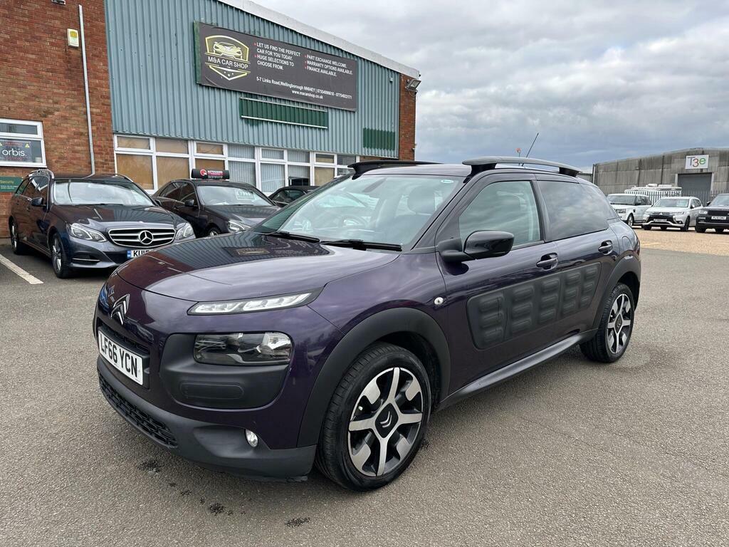 Citroen C4 Cactus 1.6 Bluehdi Flair Euro 6 LF66YCN Purple #2