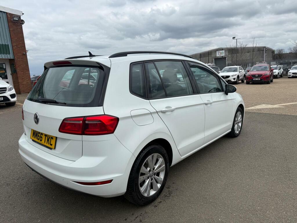 Volkswagen Golf SV 2.0 Tdi Bluemotion Tech Se Dsg Euro 6 S S White #4