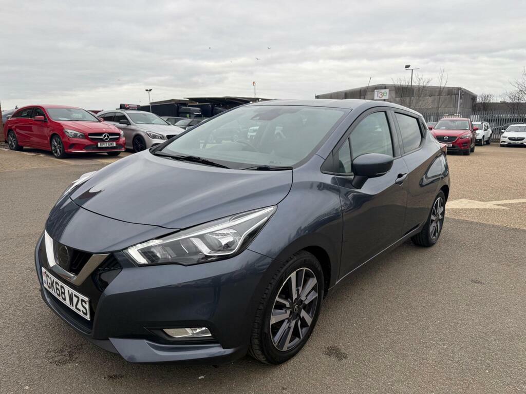 Nissan Micra 1.5 Dci N-connecta Euro 6 S S GK68WZS Grey #2