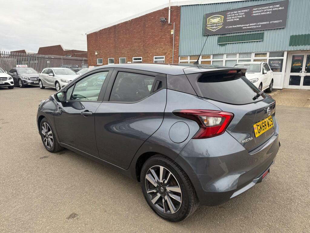 Nissan Micra 1.5 Dci N-connecta Euro 6 S S GK68WZS Grey #5