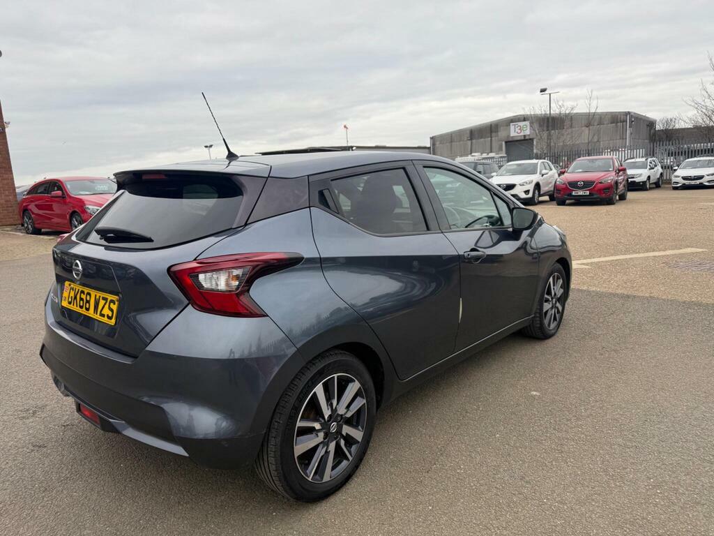 Nissan Micra 1.5 Dci N-connecta Euro 6 S S GK68WZS Grey #4