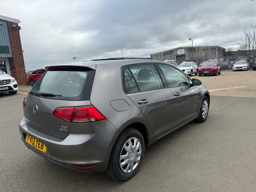 Volkswagen Golf 1.6 Tdi Bluemotion Tech S Euro 5 S S FV13YEB Grey #4
