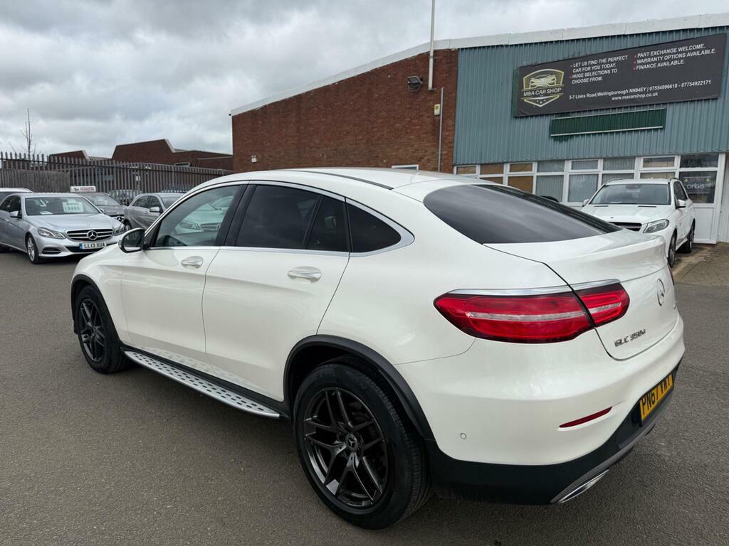 Mercedes-Benz GLC Class 3.0 Glc350d V6 Amg Line Premium Plus Coupe G-tro PN67VWY White #5