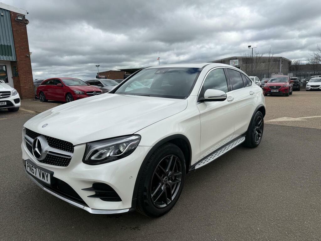 Mercedes-Benz GLC Class 3.0 Glc350d V6 Amg Line Premium Plus Coupe G-tro PN67VWY White #2
