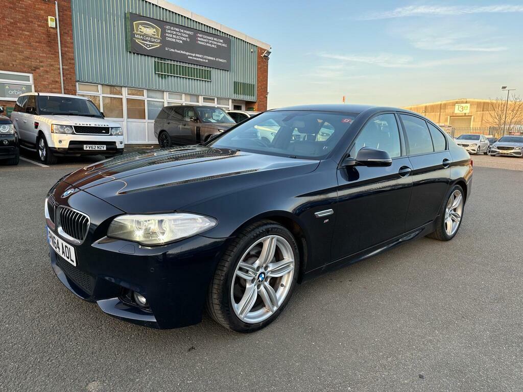 BMW 5 Series 2.0 520D M Sport Euro 6 S S Black