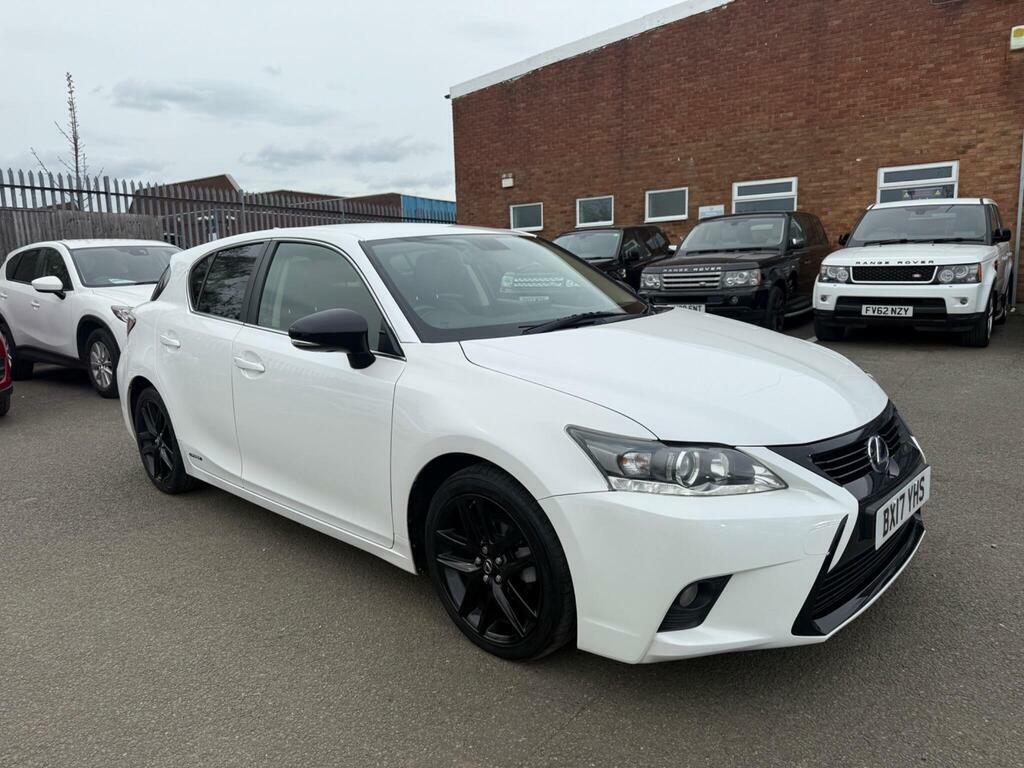 Lexus CT 1.8 200H Sport Cvt Euro 6 S S White