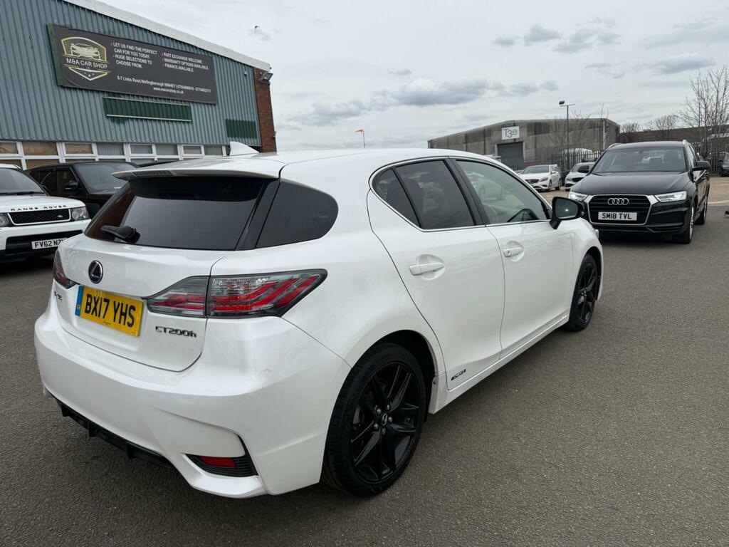 Lexus CT 1.8 200H Sport Cvt Euro 6 S S BX17YHS White #4
