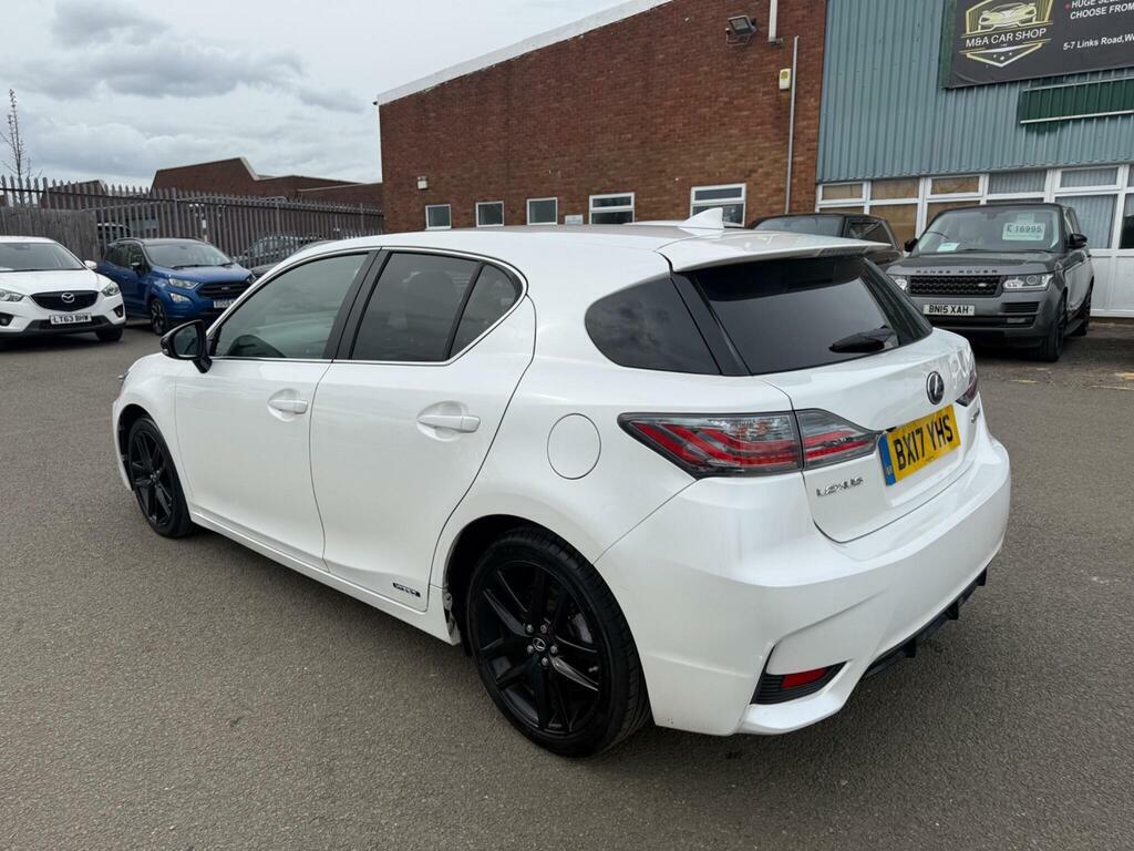Lexus CT 1.8 200H Sport Cvt Euro 6 S S BX17YHS White #5