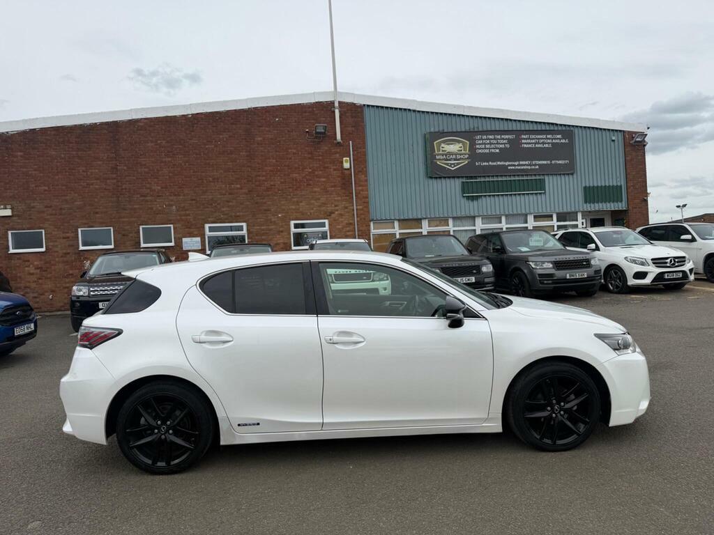 Lexus CT 1.8 200H Sport Cvt Euro 6 S S BX17YHS White #6