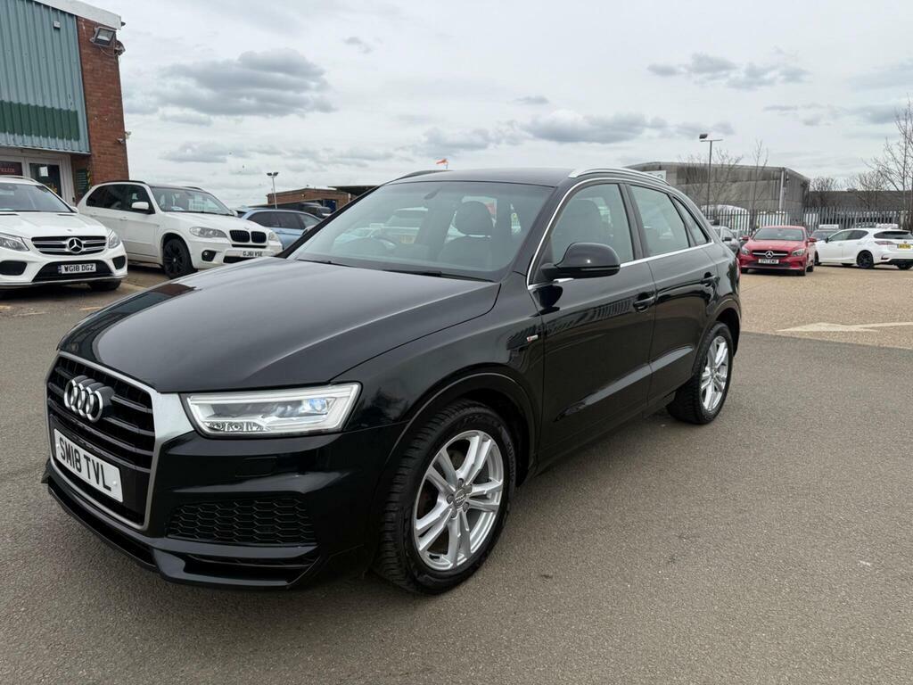 Audi Q3 2.0 Tdi S Line Edition Quattro Euro 6 S S SM18TVL Black #2