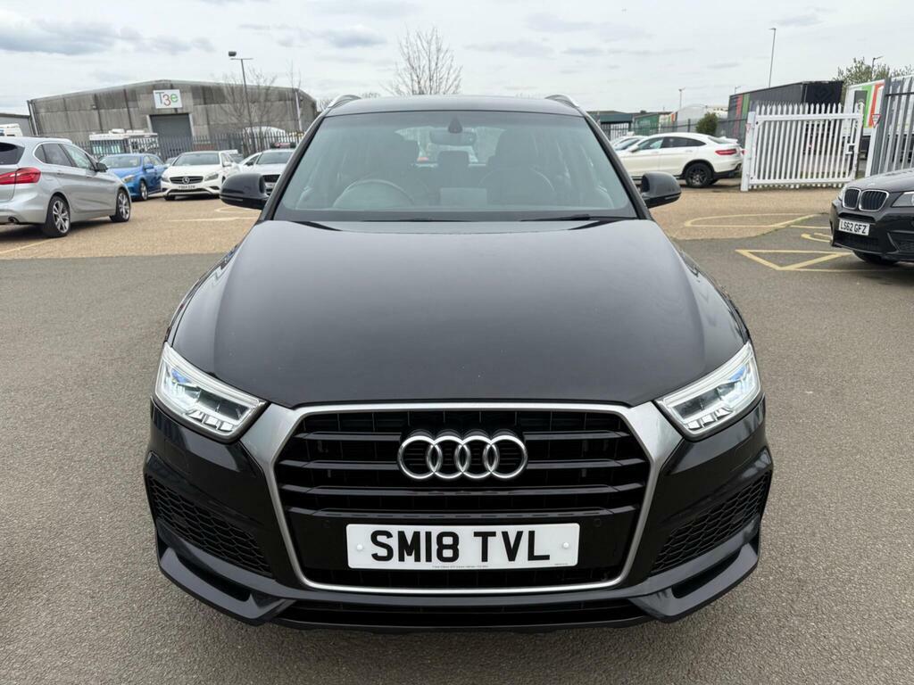 Audi Q3 2.0 Tdi S Line Edition Quattro Euro 6 S S SM18TVL Black #3